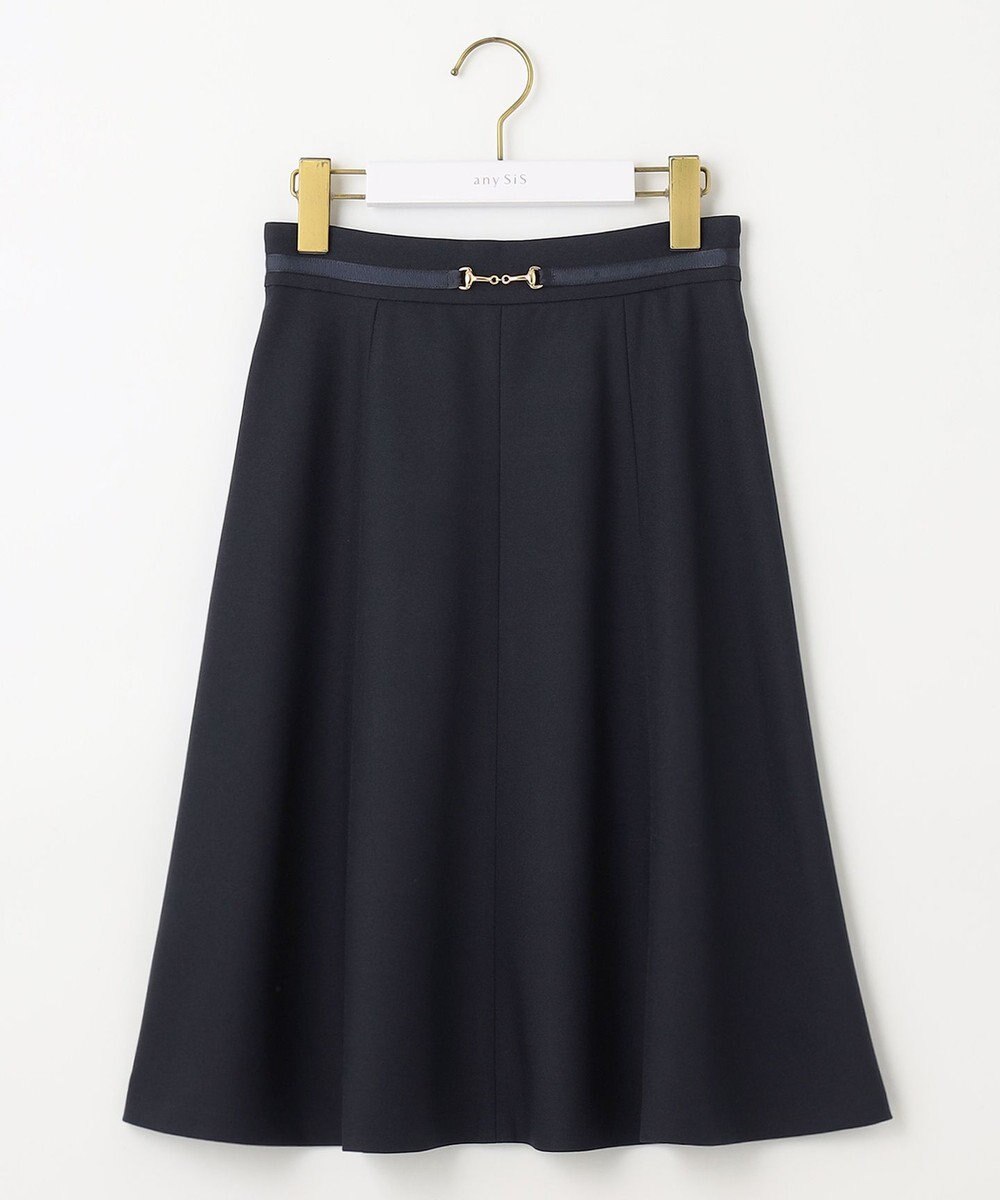 ANY SIS S 【低身長企画】ミニドビーフレア スカート 