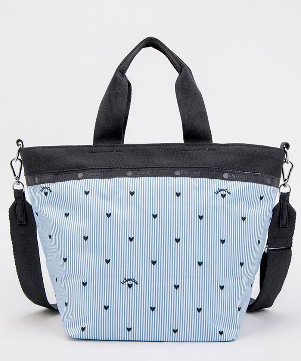 LeSportsac BUCKET TOTE/フレッシュブラックハーツ 