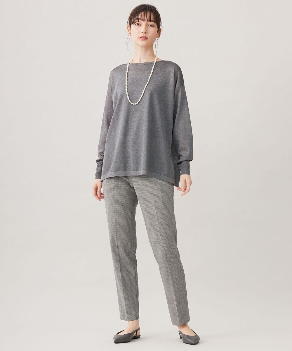 自由区 【洗える】シャイニールレックス ニット 