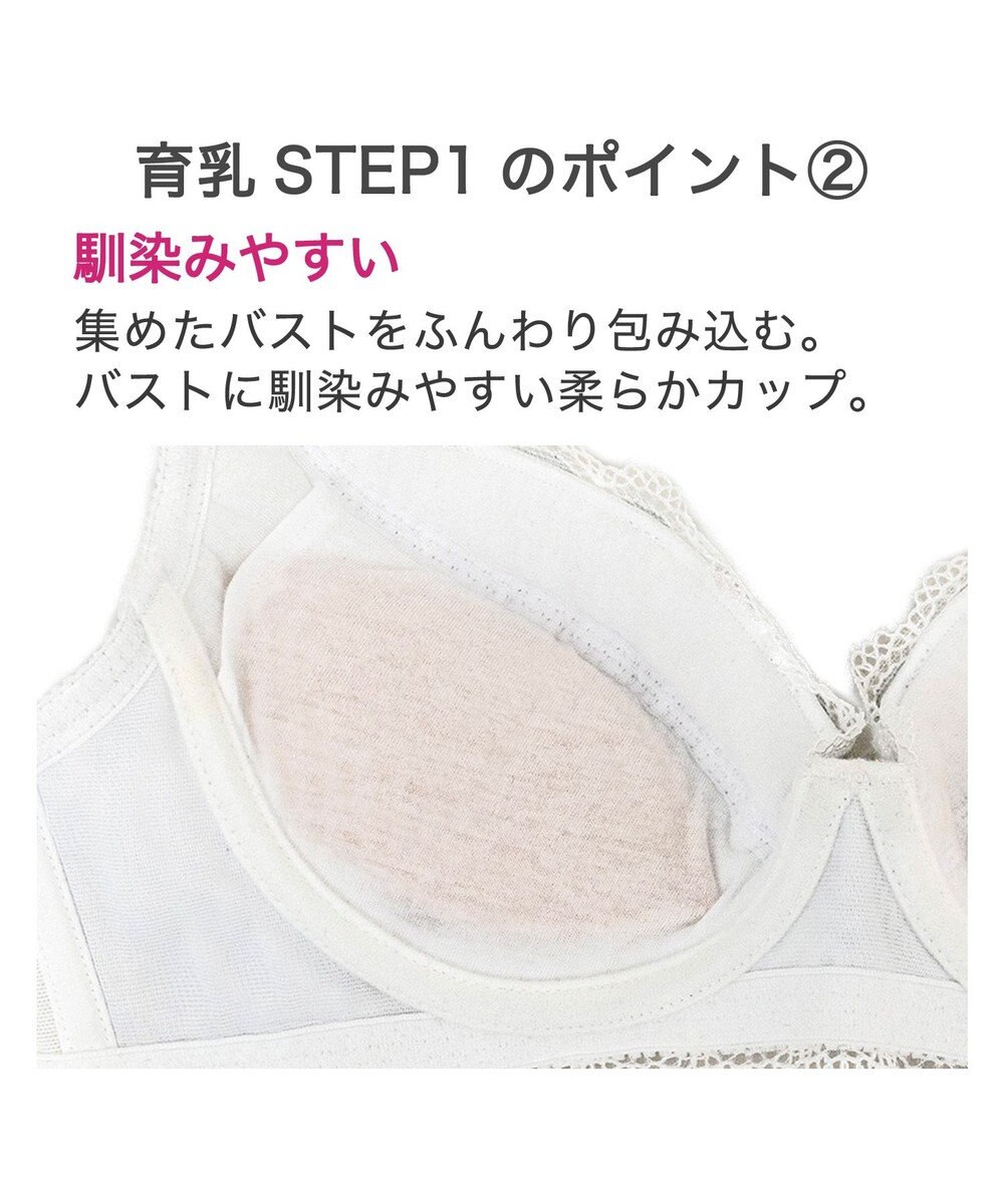 BRADELIS New York 【BRADELIS New York / 育乳補整ブラ・STEP1 集める】ウェンディステップ1ブラ24A2 ブラデリス ブラジャー 補正 