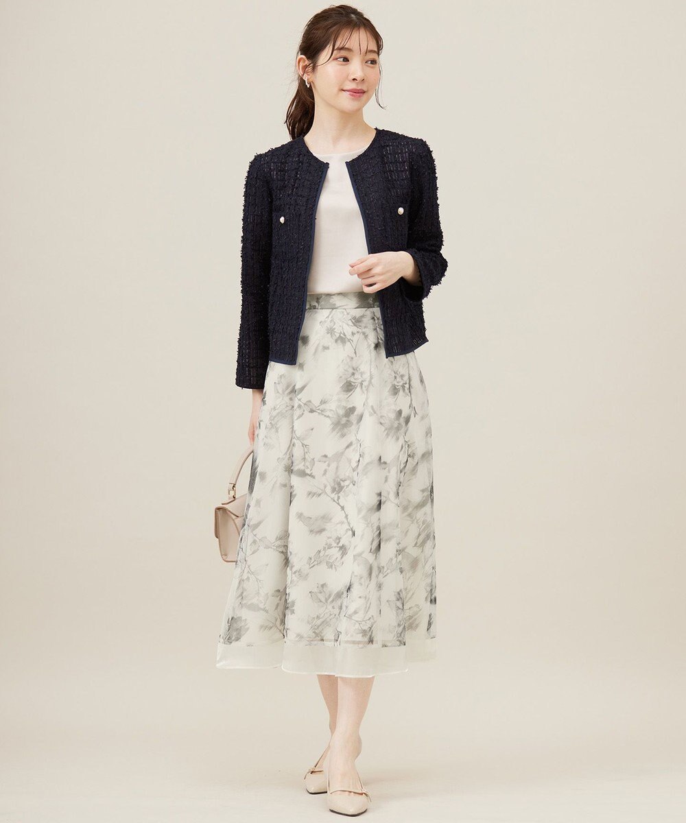 ANY SIS 【洗える】サテン プルオーバー 