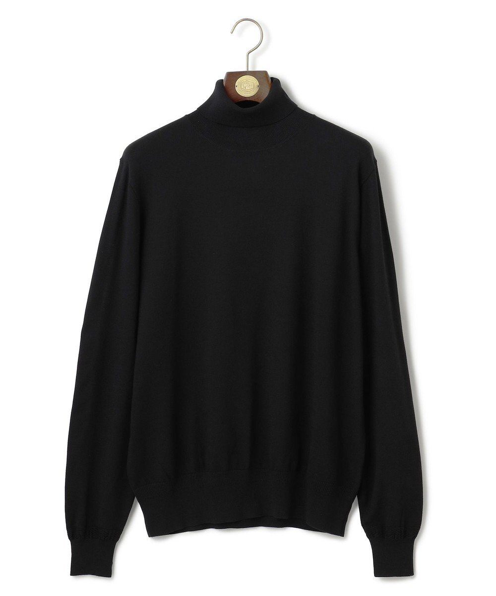 J.PRESS MEN 【ストレッチ性 / イージーケア】【FLEX YARN】タートルネックニット 