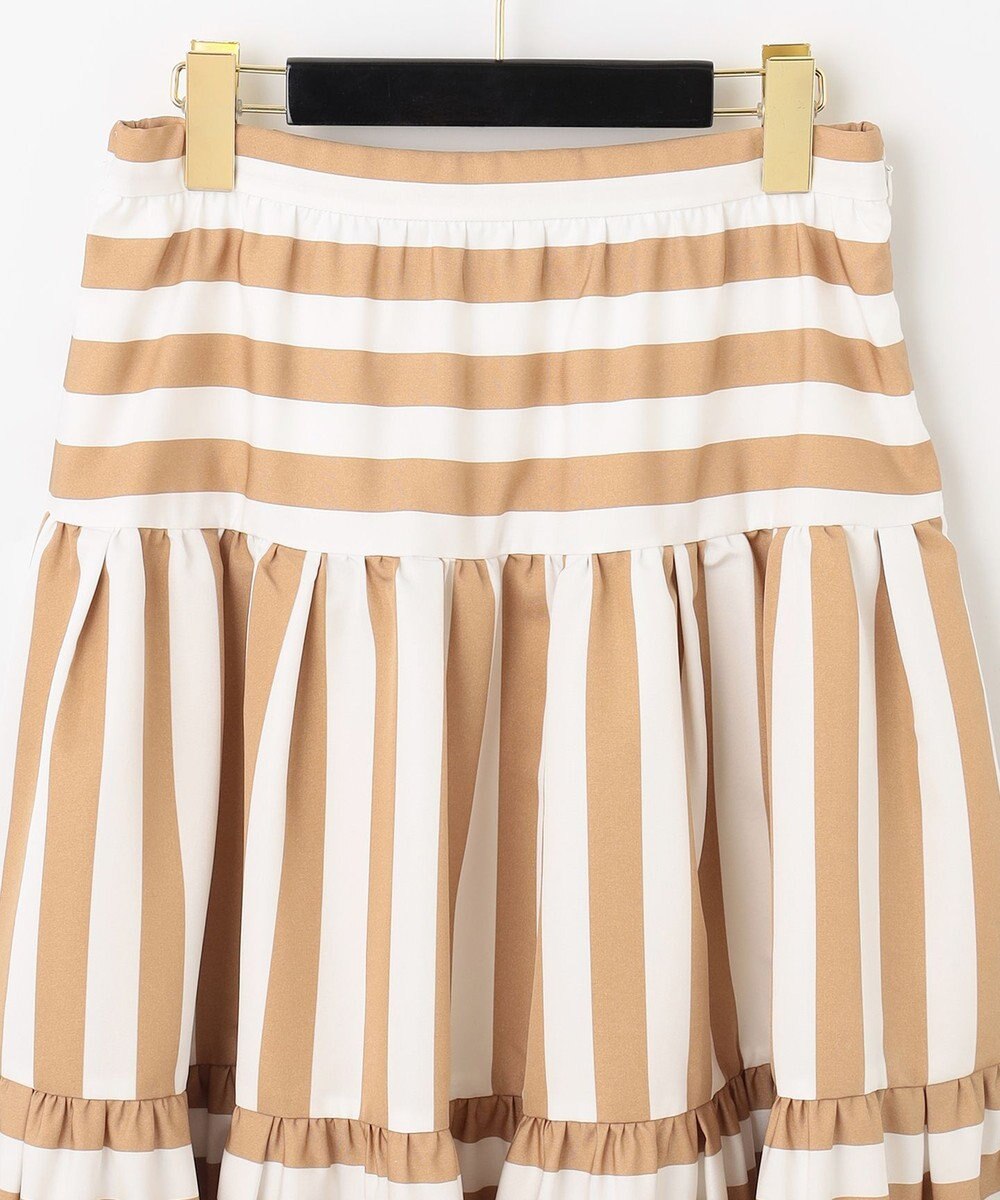 GRACE CONTINENTAL ボーダーコンビスカート 