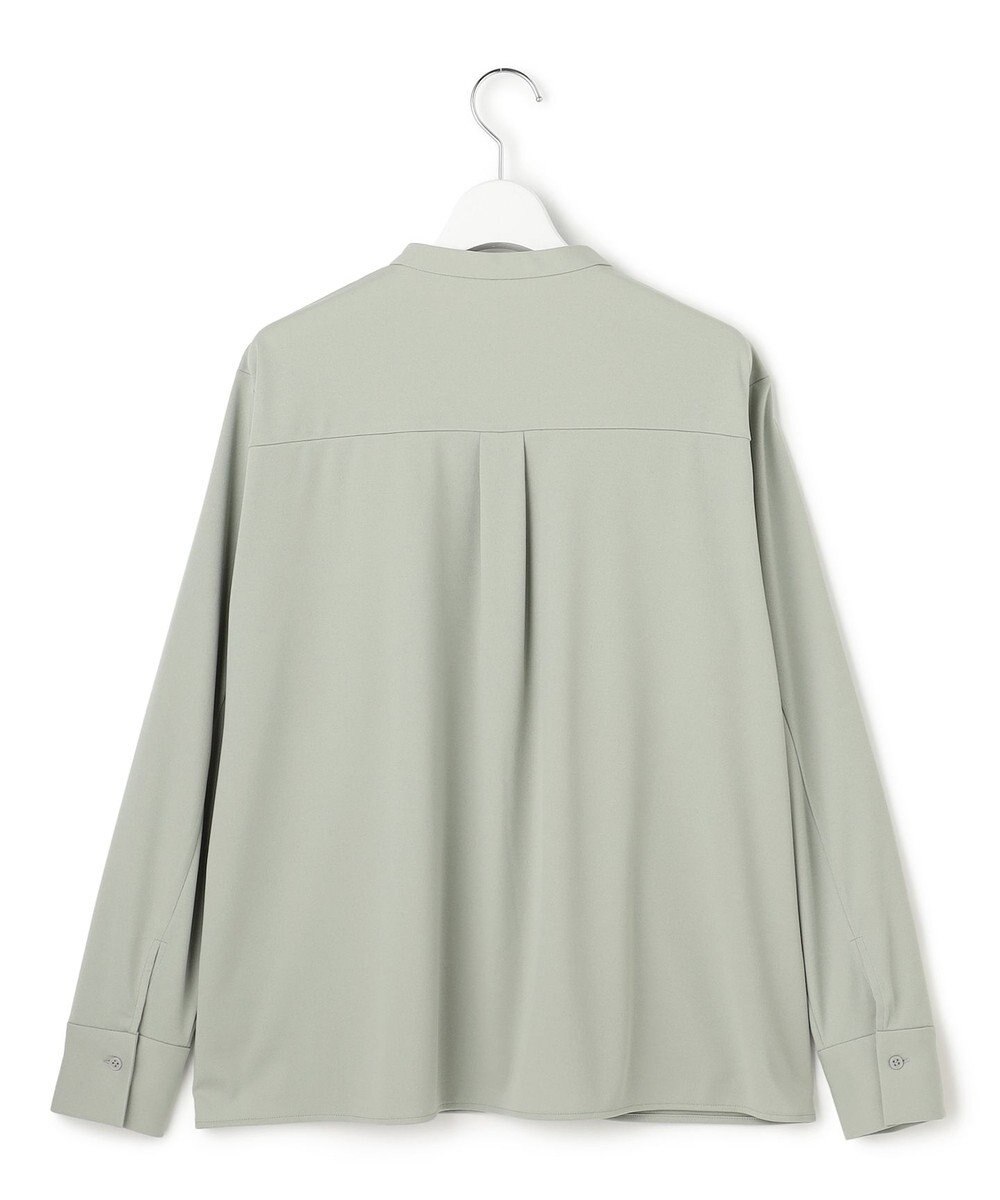 ICB 【洗える】イージージョーゼット バンドカラーカットソー 