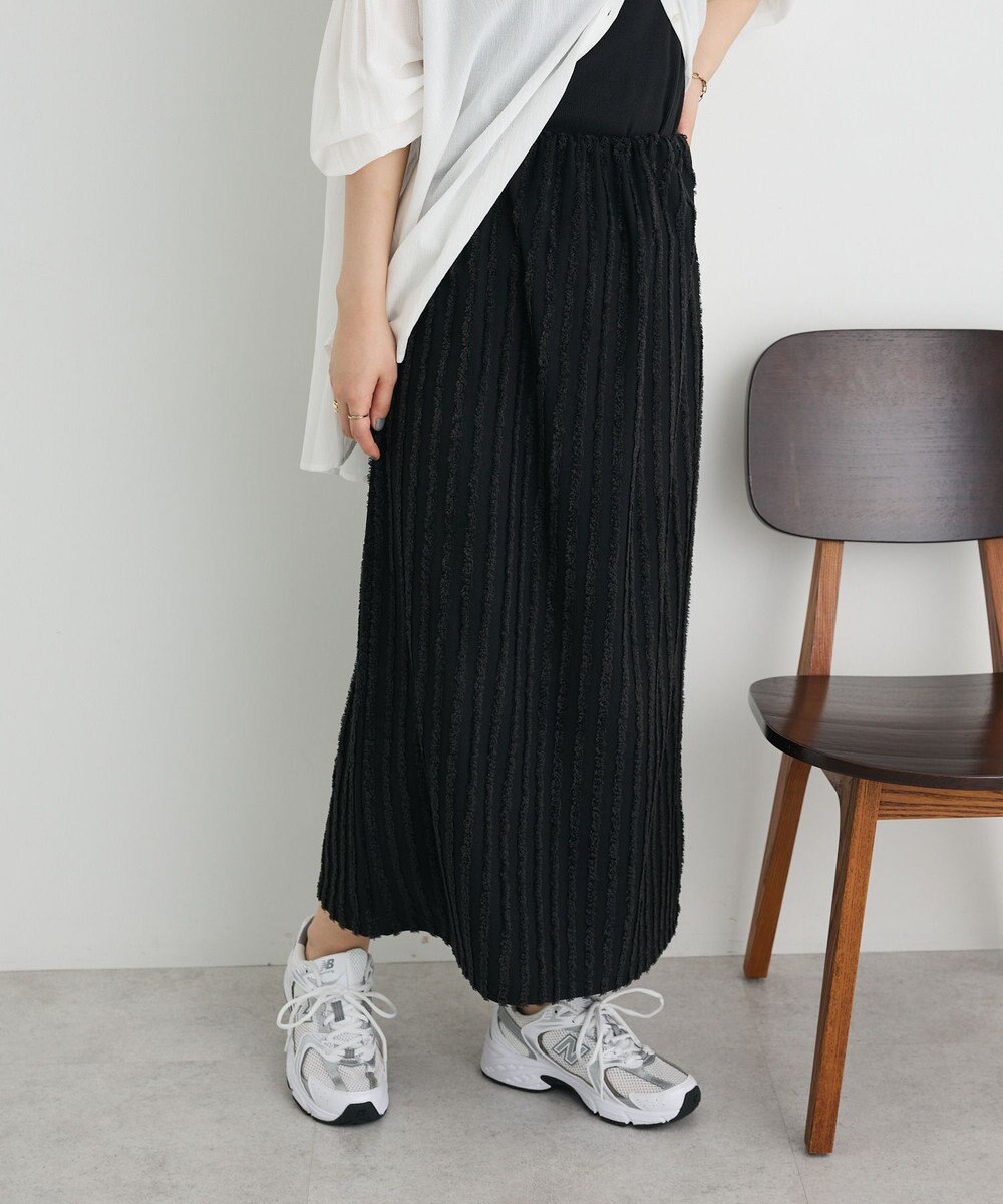 CRAFT STANDARD BOUTIQUE カットジャガードスカート 