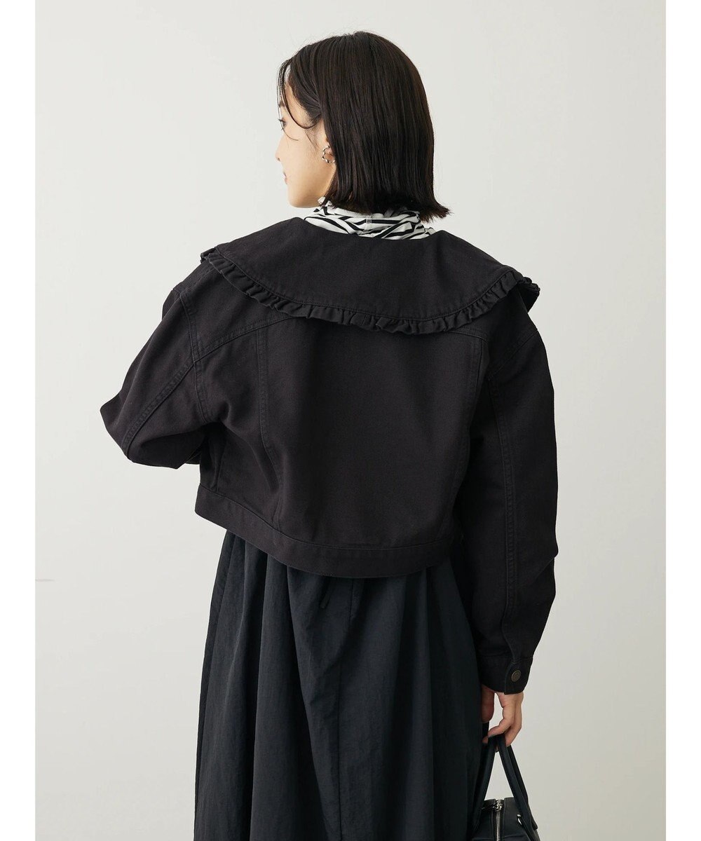 Green Parks ・Ｄｏｕｂｌｅ　Ｆｌａｇｓ　フリルカラージャケット 