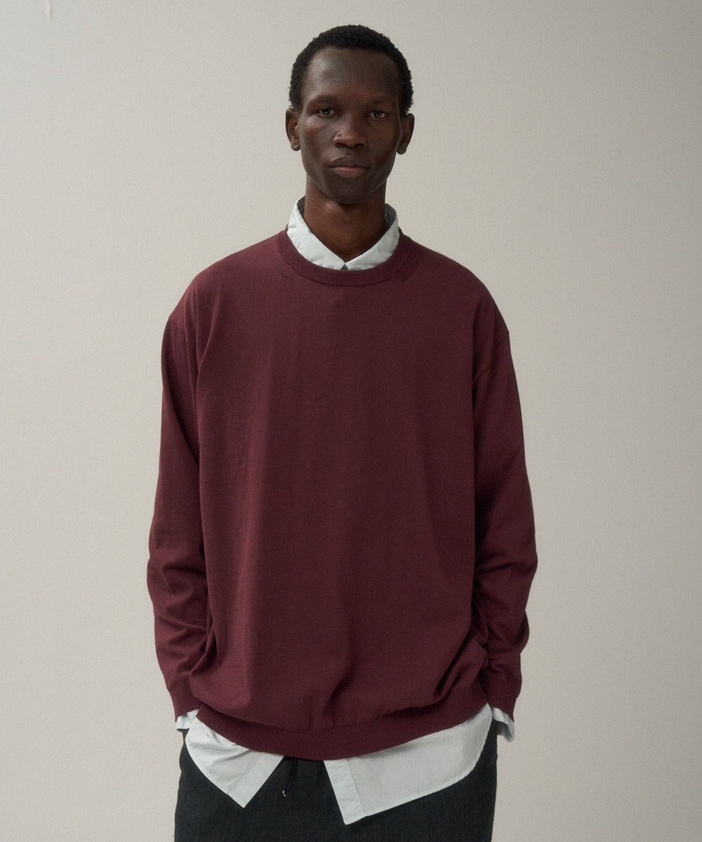 ATON FRESCA KNIT | クルーネックセーター - UNISEX 
