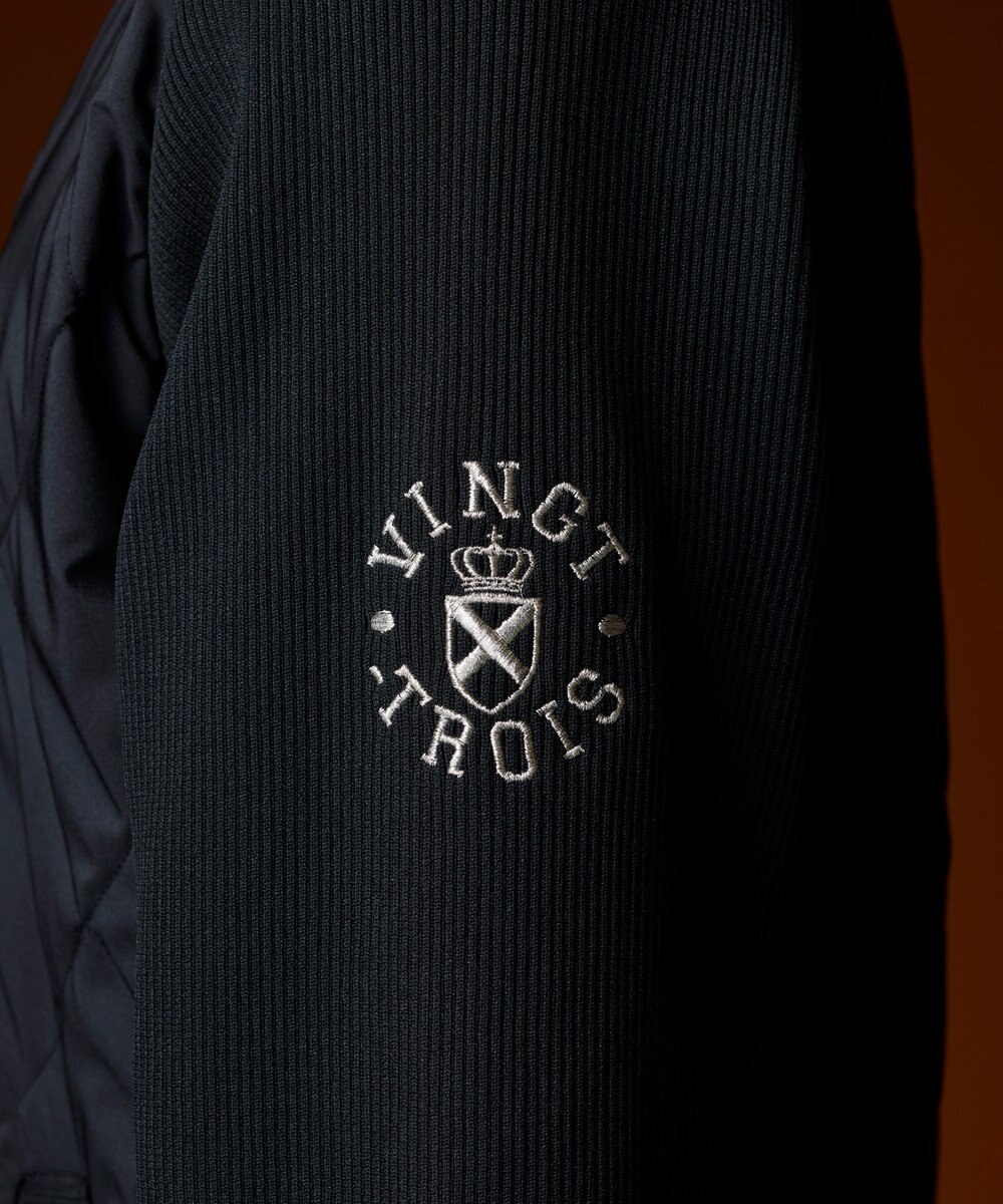 23区GOLF 【WOMEN】中綿キルトプルオーバー 着脱楽ちん 便利なポケット付 1枚で決まる 