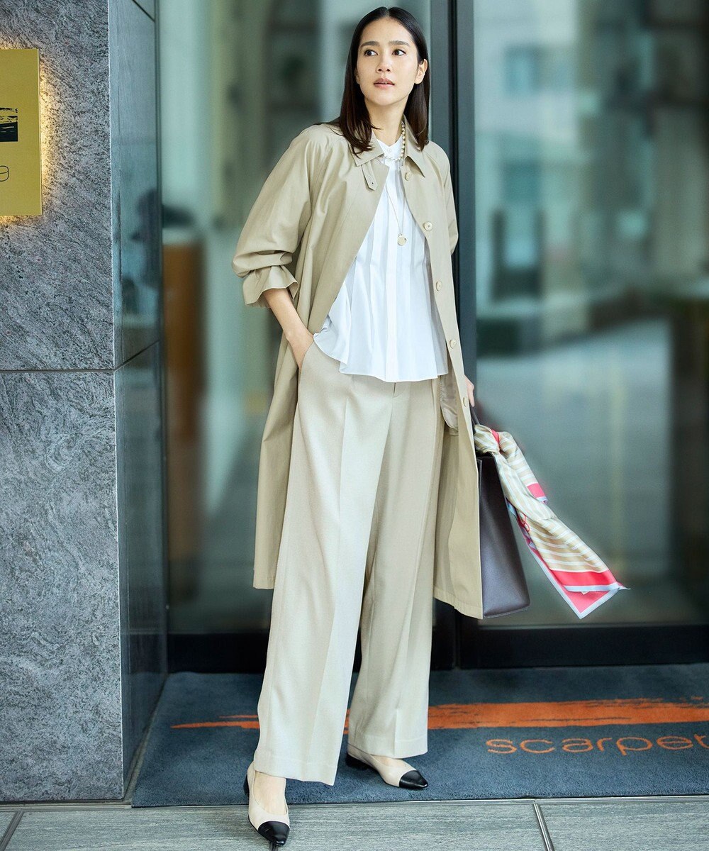 自由区 【カタログ掲載・巾着袋付き・A4サイズ収納可】パンチングレース トート 