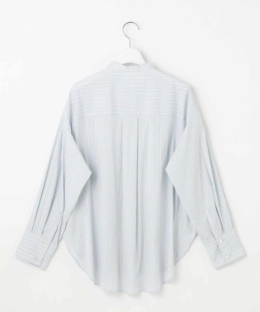 自由区 【スタイリストコラボ・洗える】SOMELOSバンドカラー シャツ 