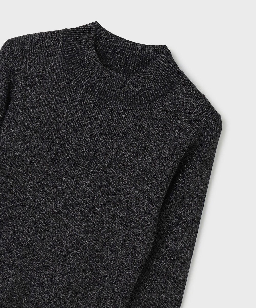 GRACE CONTINENTAL ラメハイゲージニットトップ 