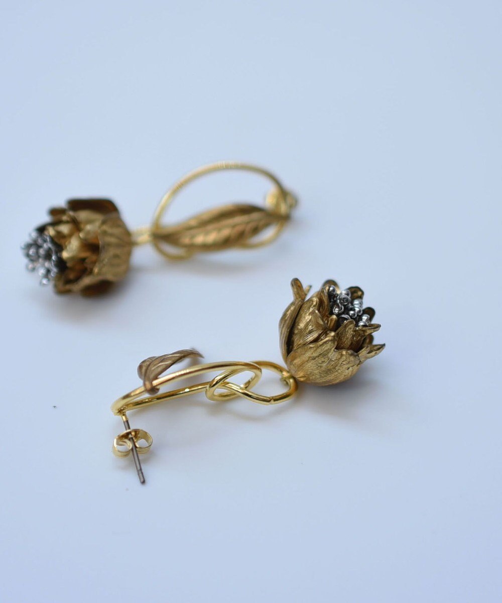 monshiro アンジェリケカールステム ピアス 