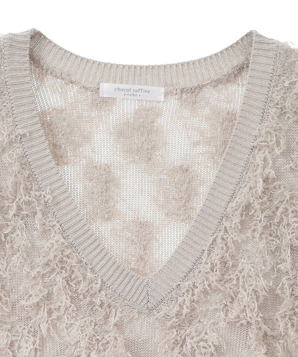 Green Parks フリンジニットベスト 