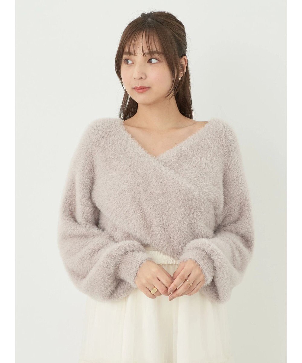 earth music&ecology ファークロスニットプルオーバー 