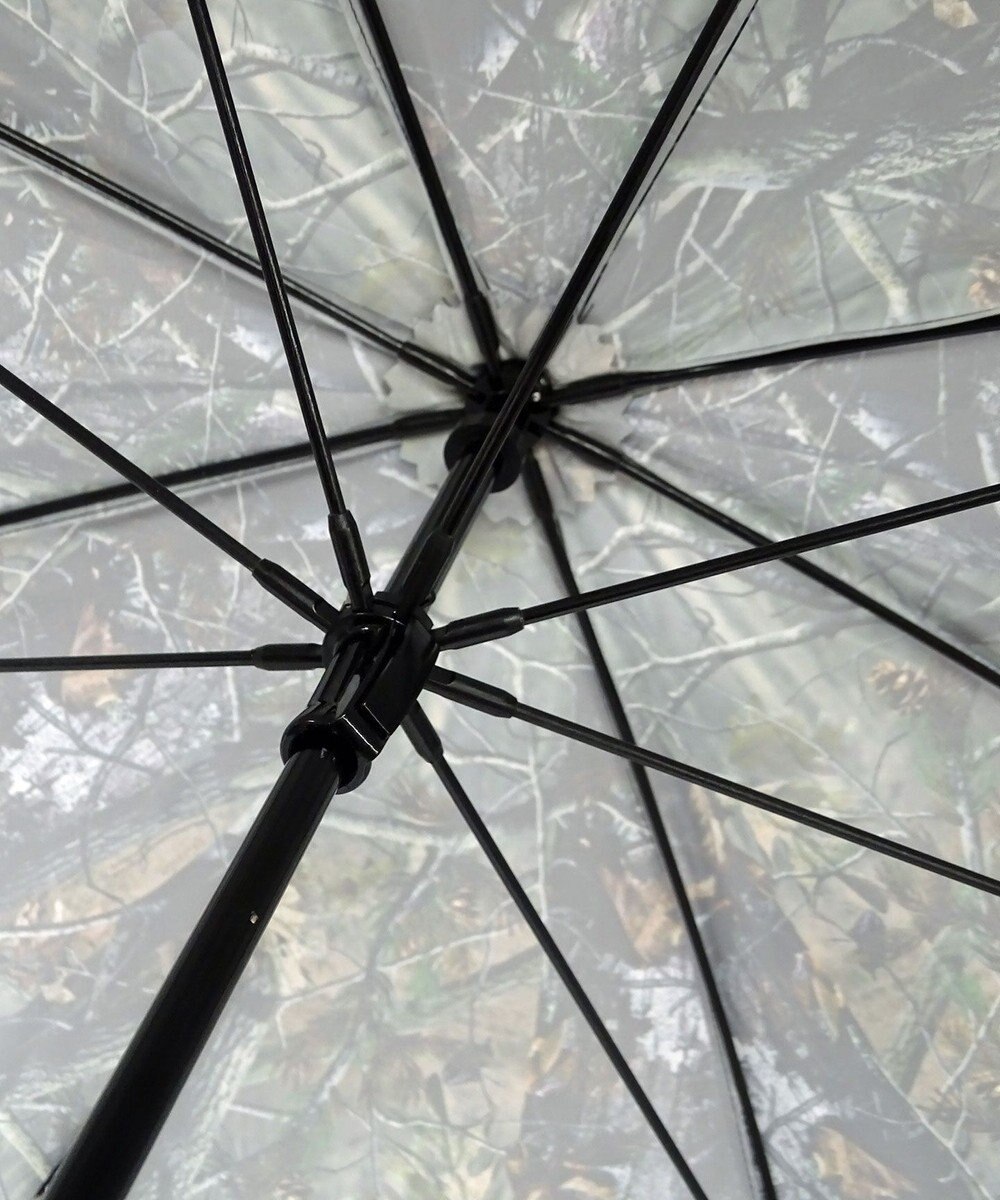 +RING 【限定/日本製】【大判】メンズ向け プラスリング 長傘65cm real camouflage SR324 