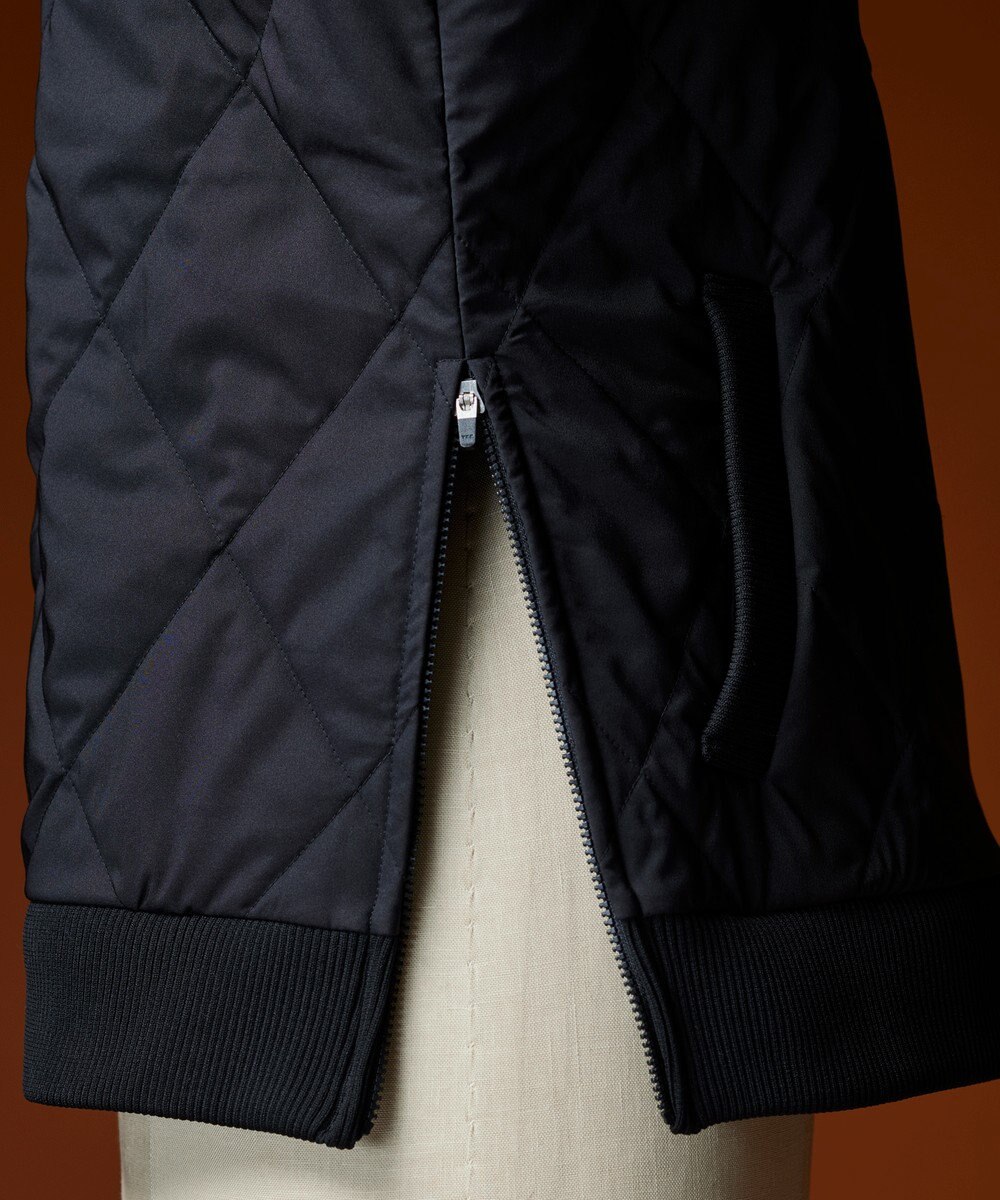 23区GOLF 【WOMEN】中綿キルトプルオーバー 着脱楽ちん 便利なポケット付 1枚で決まる 