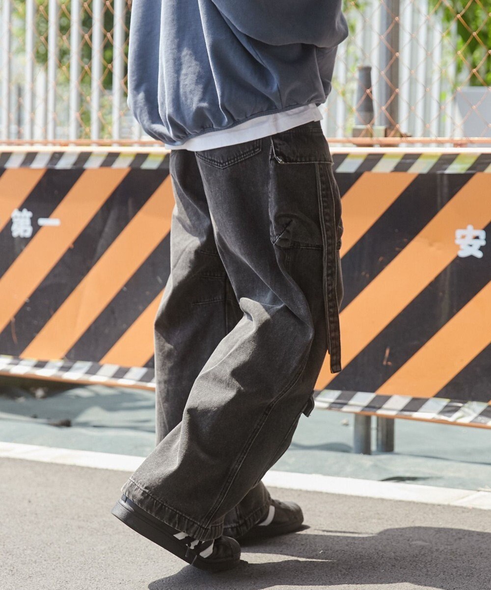WEGO マルチポケットデニムパンツ 