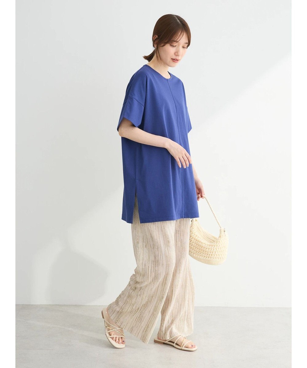 Green Parks 冷っとすずやか　袖広チュニック 