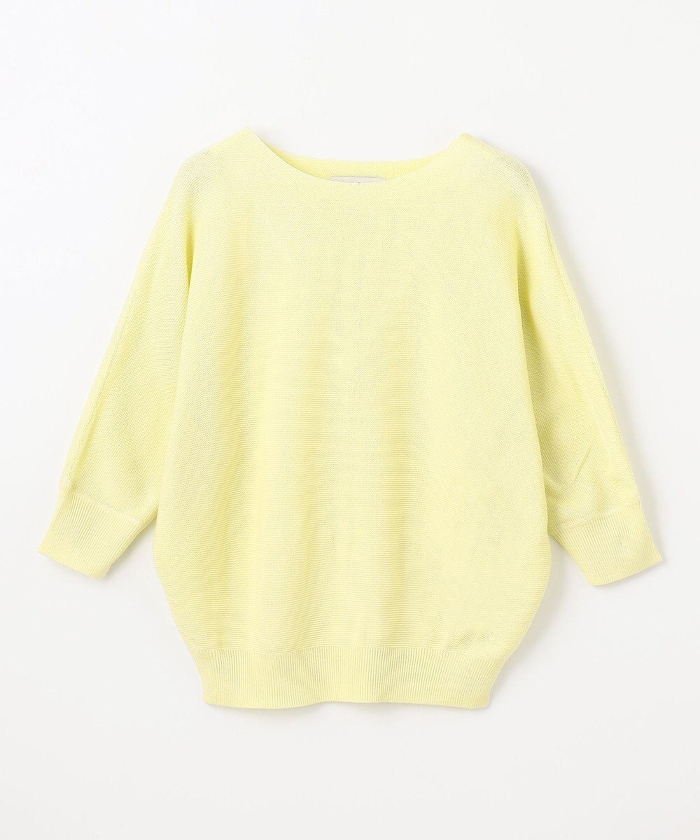 ANY L 【洗濯機可/アンチピリング/UVケア】アクリルガーターニット 