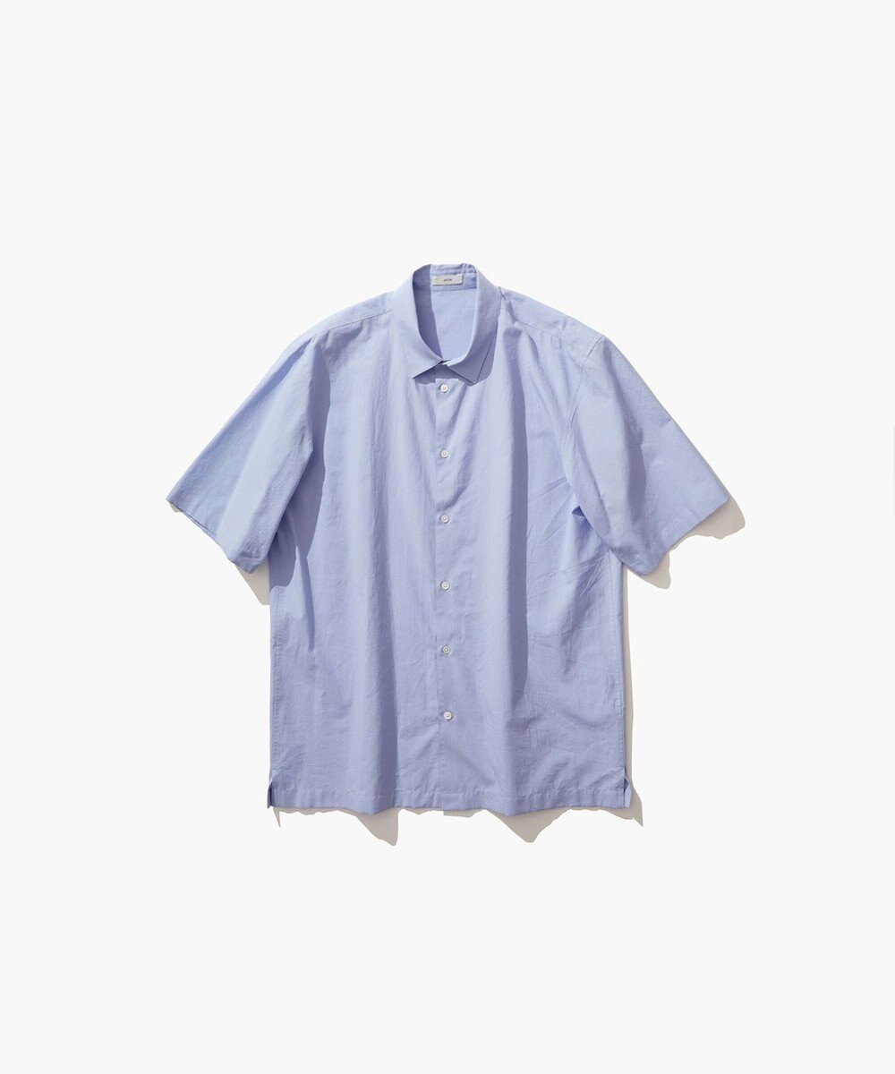 ATON SHRINK BROAD | ハーフスリーブシャツ - UNISEX 