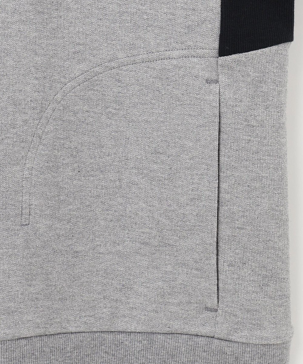 JOSEPH ABBOUD MOUNTAIN 【UNISEX】オーガニックコットン ビンテージインレーハーフZIP 