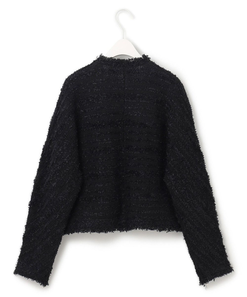 ICB 【洗える】 スラリットテープ カーディガンジャケット 