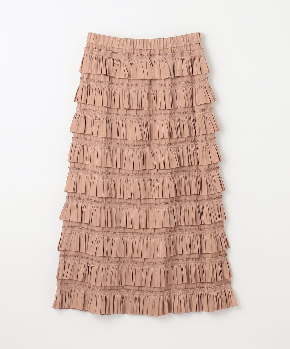 GRACE CONTINENTAL フリルタイトスカート 