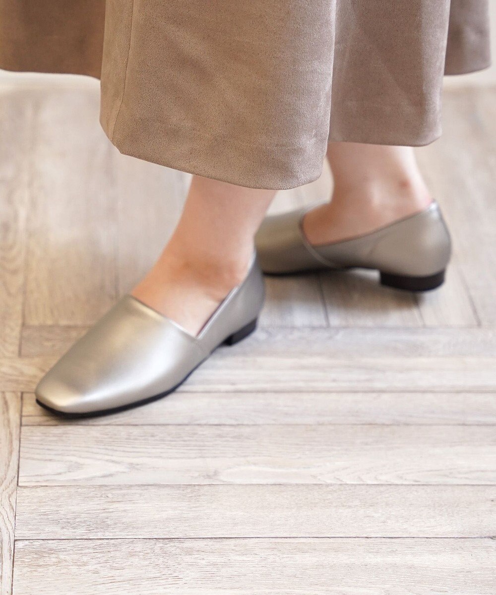 Pointer 日本製 サイドVカットパンプス 