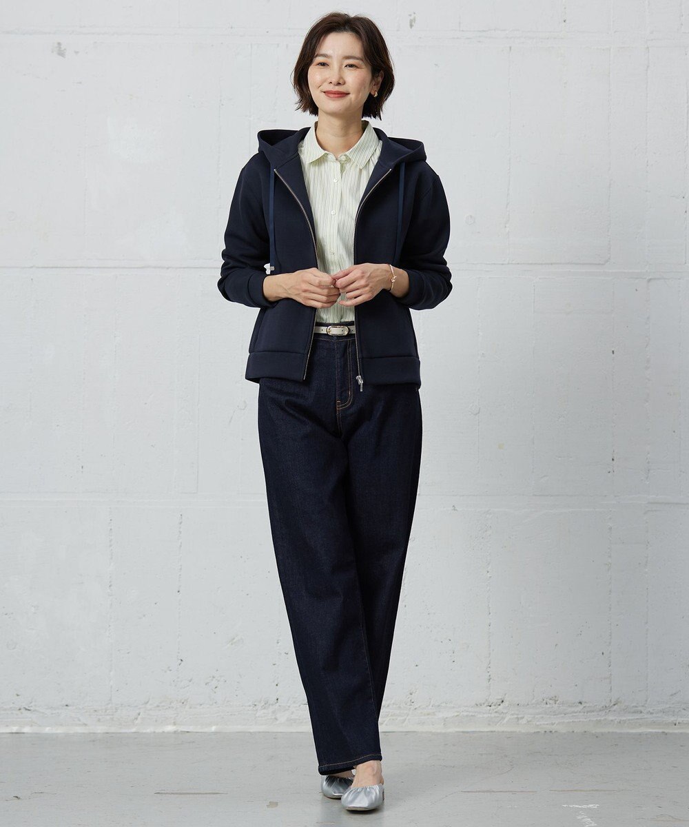 J.PRESS LADIES S ダンボールジャージー パーカー 