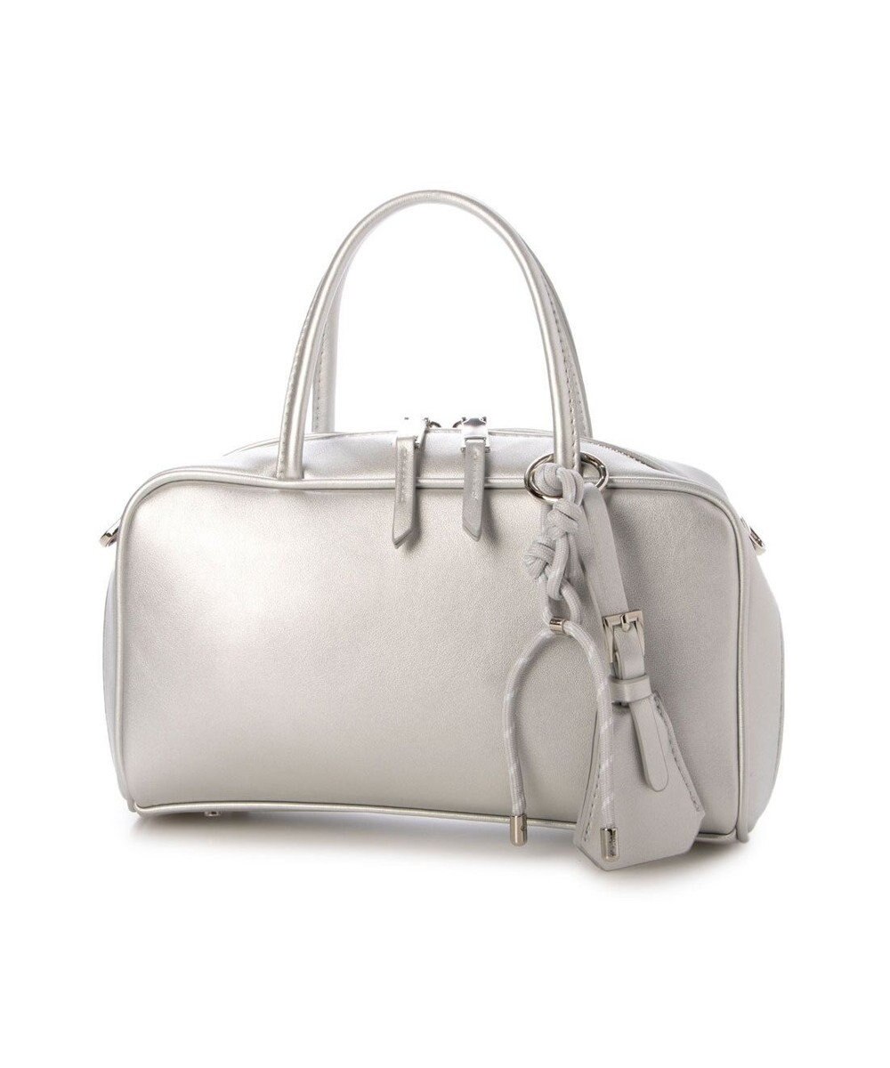 UNBILLION カシュカシュ cachecache / チャーム付横長ボストン 