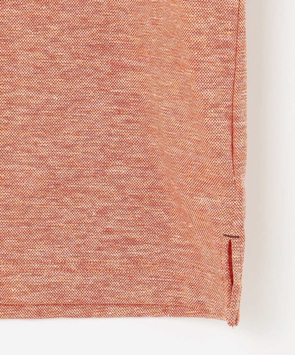 JOSEPH ABBOUD 【吸水速乾】リネンハニカム ポロシャツ 