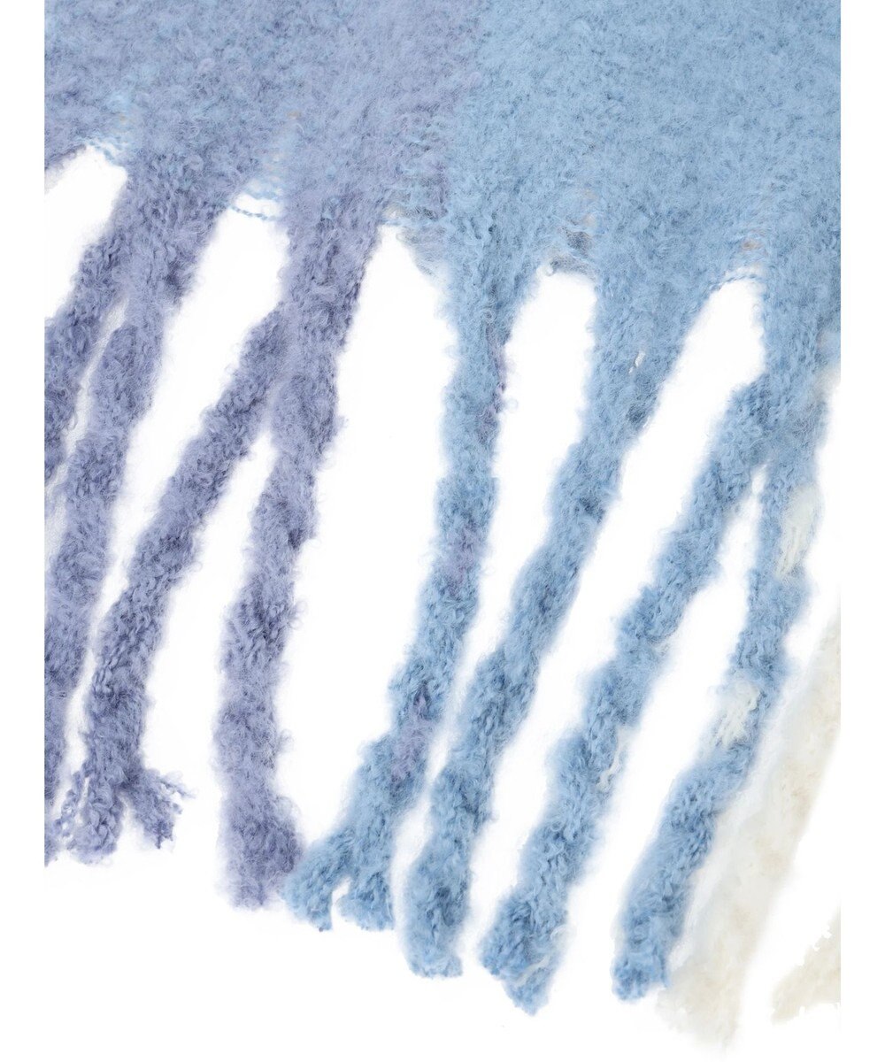 Green Parks チェックボリュームマフラー 