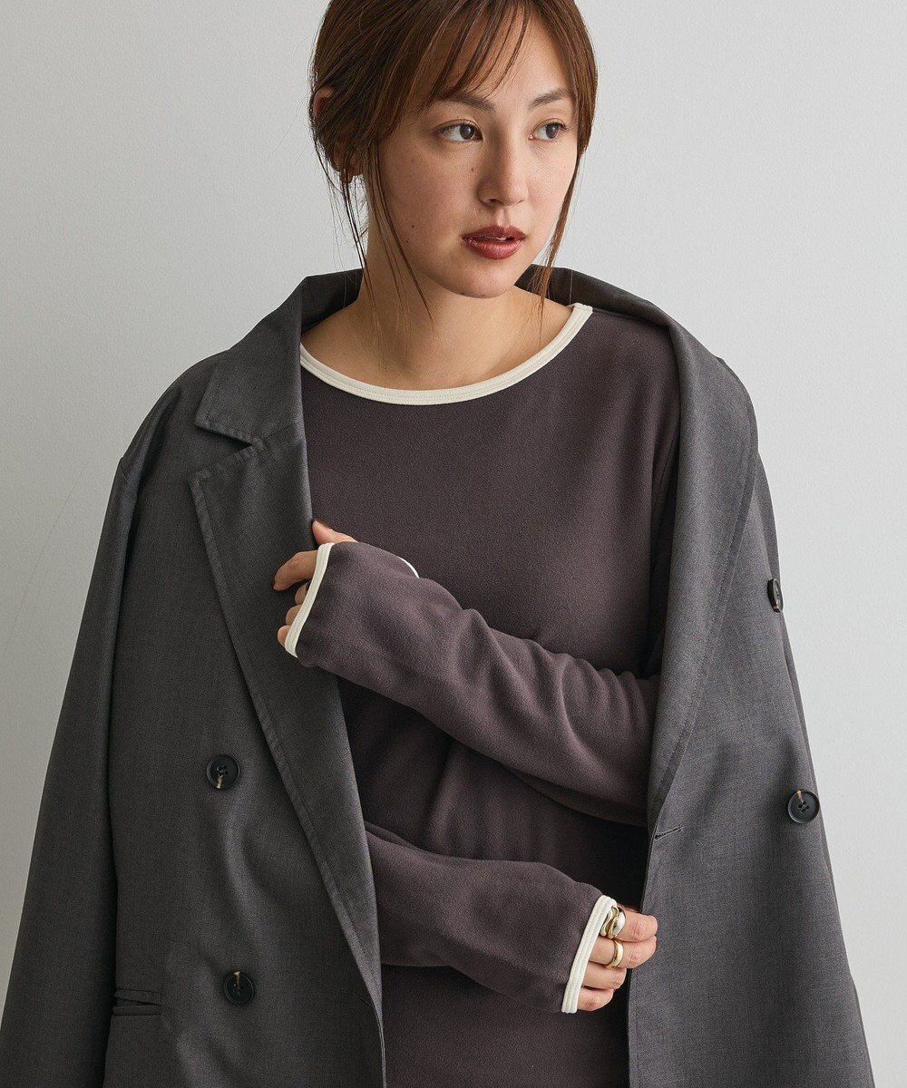 CRAFT STANDARD BOUTIQUE バイカラーパイピングプルオーバー 