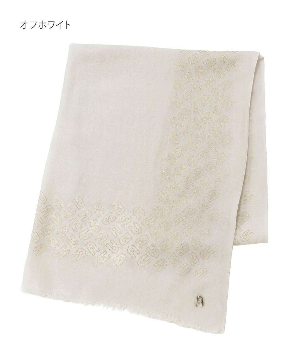 MOONBAT FURLA(フルラ）ウール アーチロゴストール 