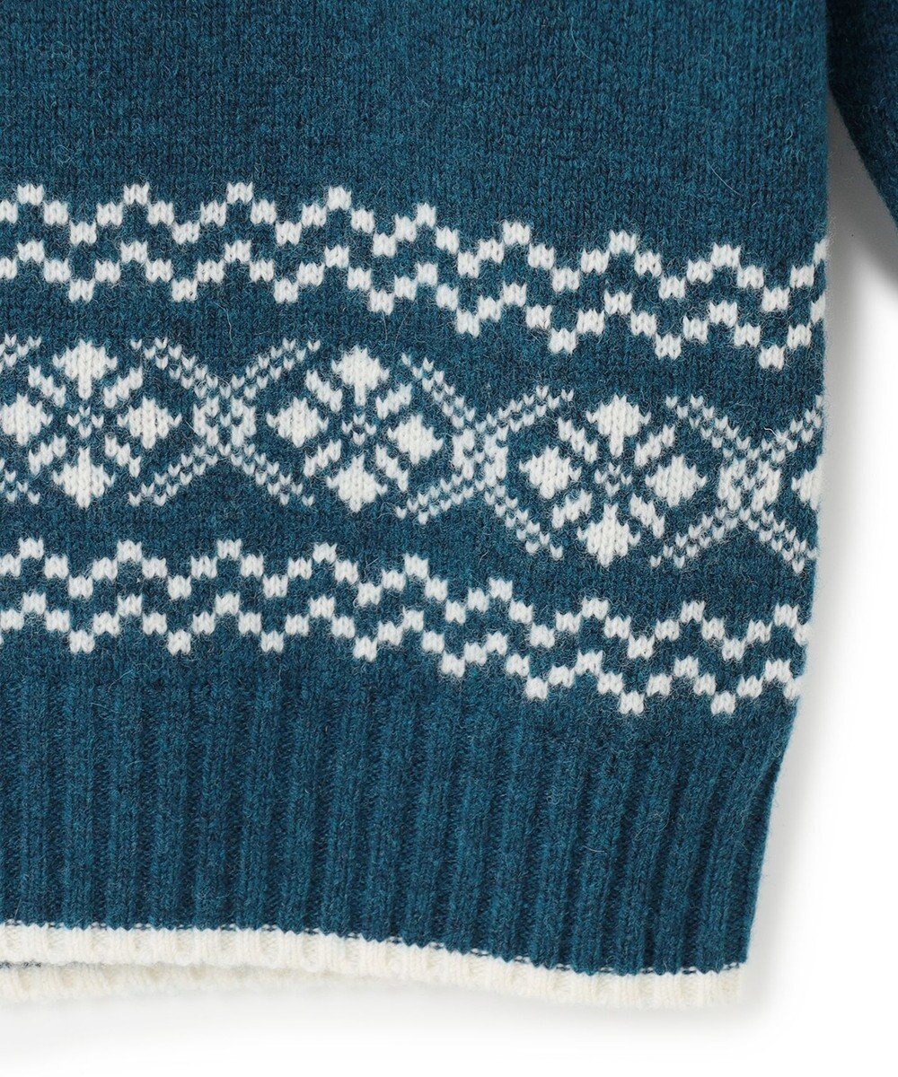 J.PRESS MEN 【WEB限定】フェアアイル クルーネックニット 