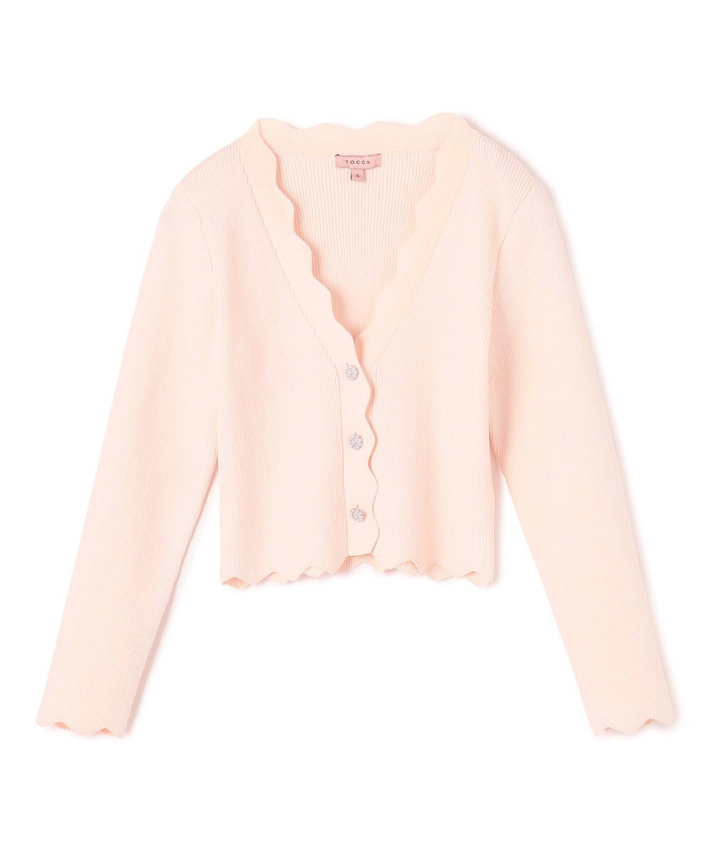 TOCCA ZIGZAG KNIT カーディガン 
