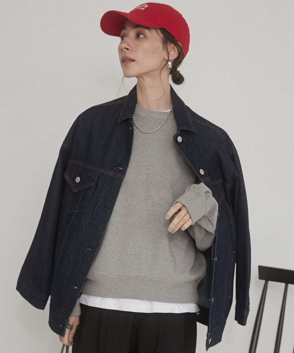 WEGO 【ANGIE VINTAGE】ビッグシルエットデニムジャケット / オーバーサイズGジャン 