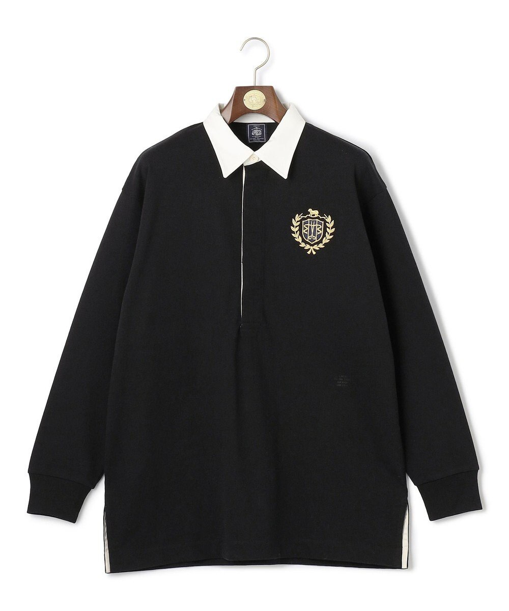 J.PRESS MEN 【J.PRESS ORIGINALS × CLUEL】【UNISEX】クレストロゴ ラガーシャツ 