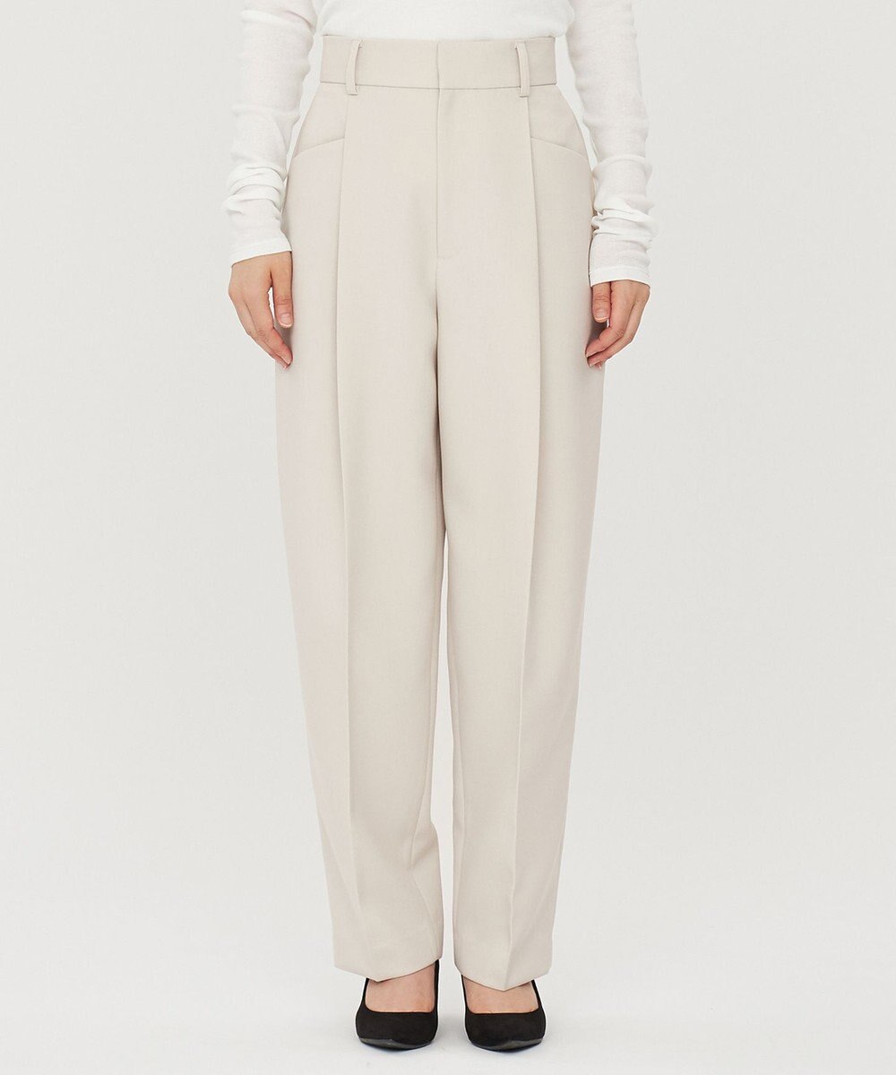 uncrave 【防シワ・洗濯機洗い可】ドライタッチツイル カーブ パンツ（uncrave STANDARD） 