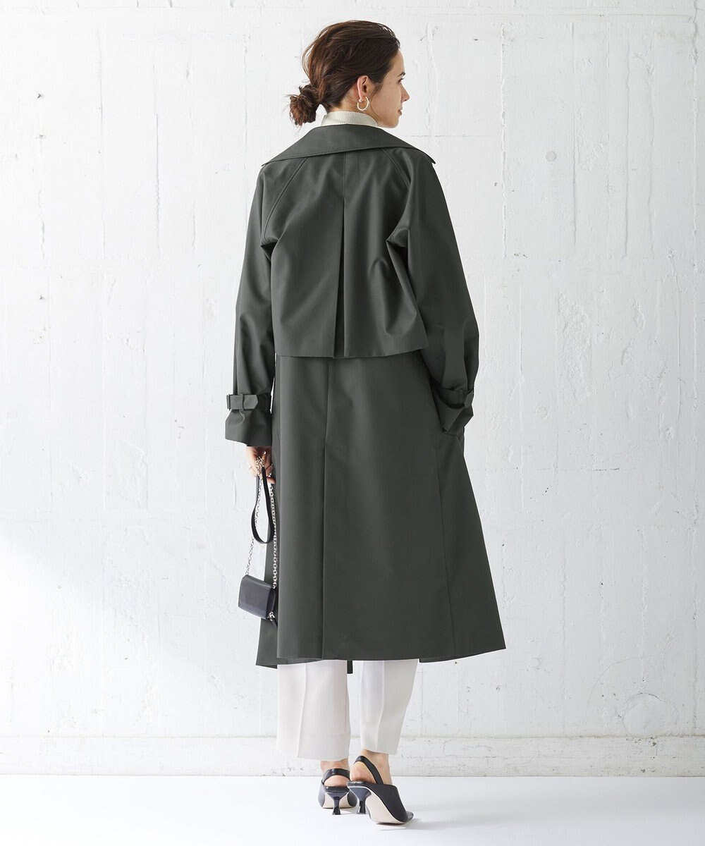 ICB L T/Cシャンブレーツイル 3WAYコート 