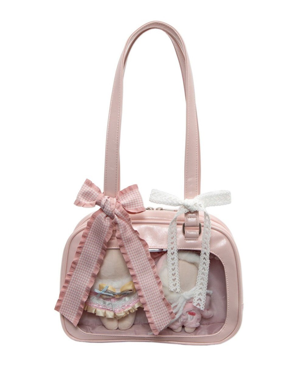 WEGO 【痛バ＆推し活グッズ】めるふわぬい痛ボストンバッグ 