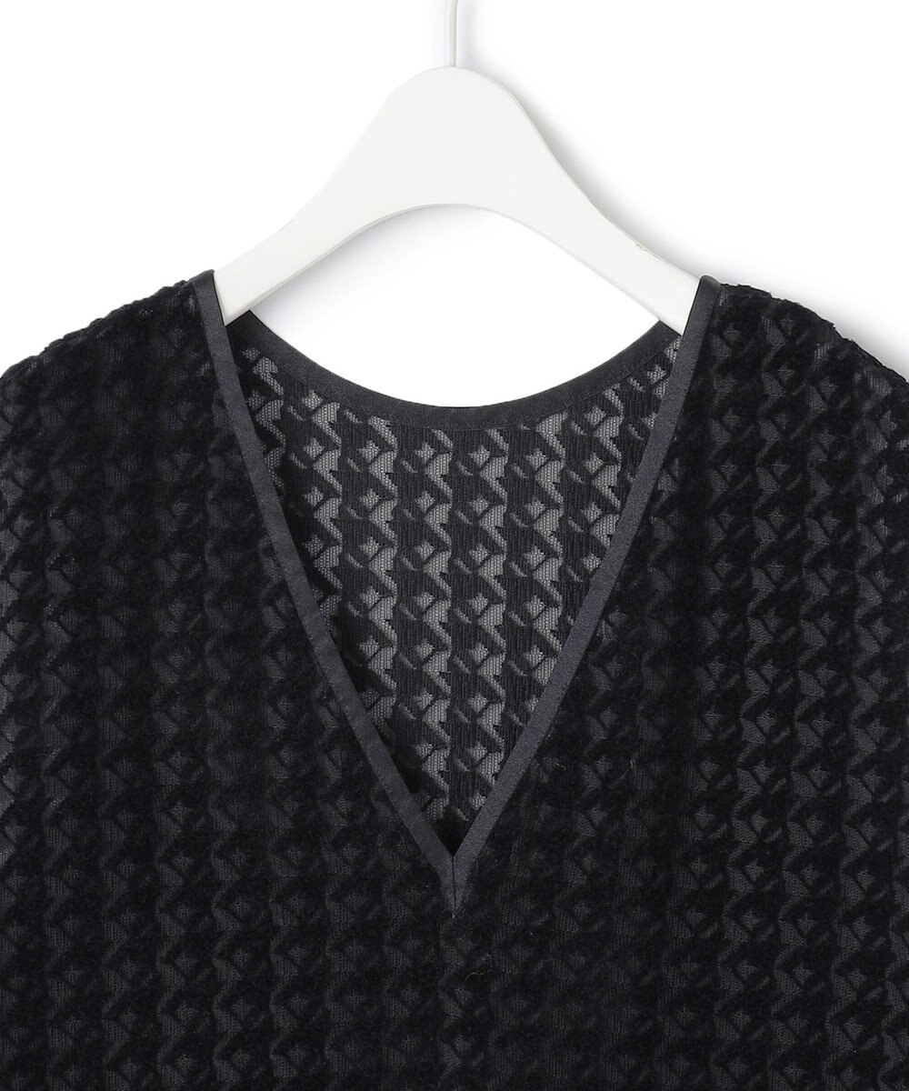 ICB L ハウンドトゥースフロッキーレース ワンピース 