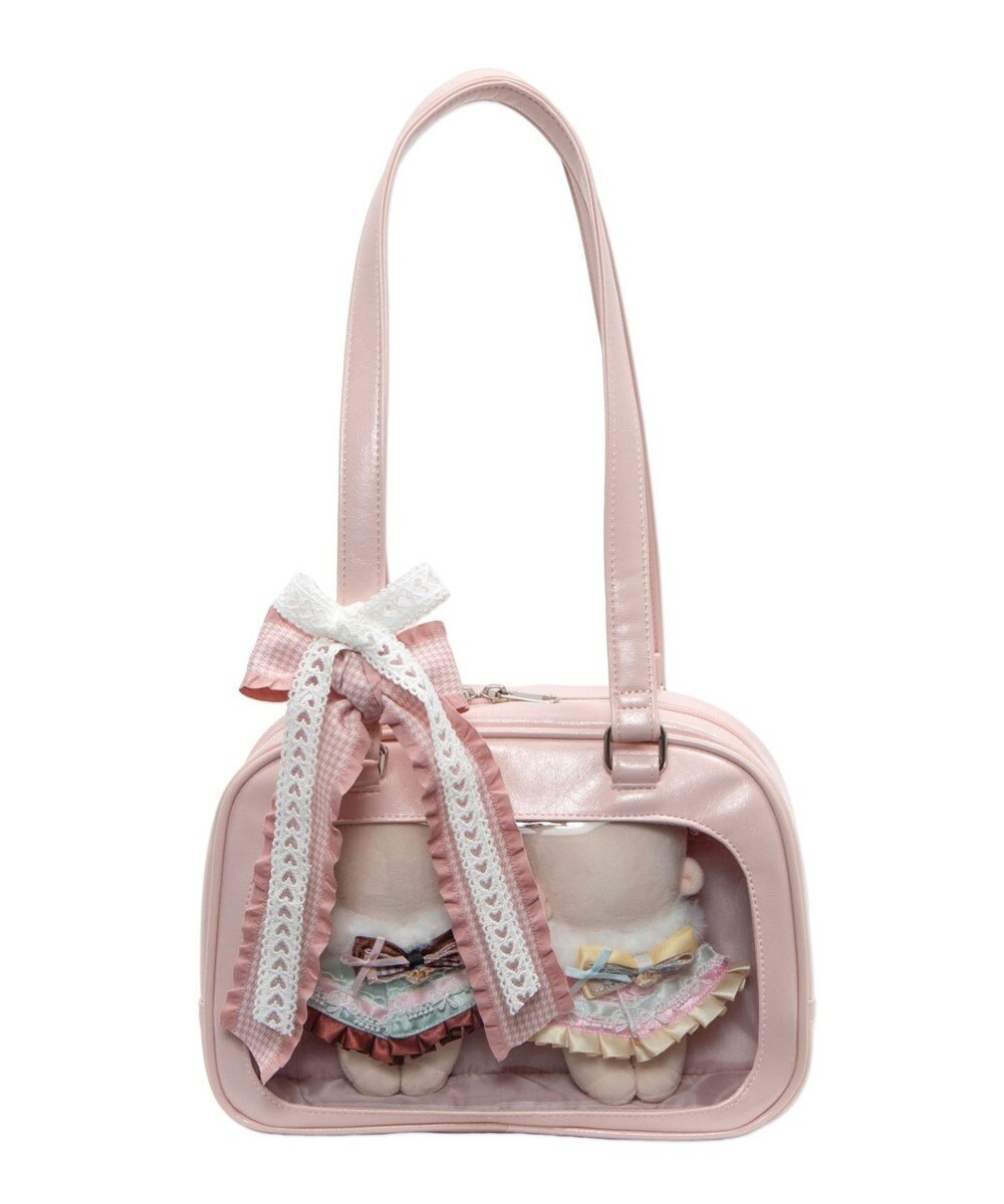 WEGO 【痛バ＆推し活グッズ】めるふわぬい痛ボストンバッグ 