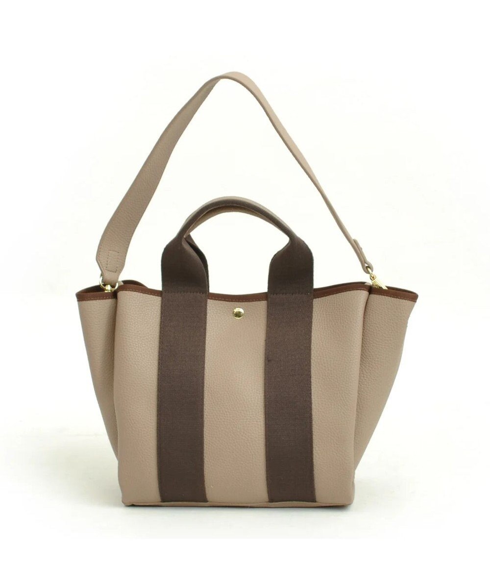 UNBILLION cachecache 太ショルダー付き2wayテープトートバッグ 