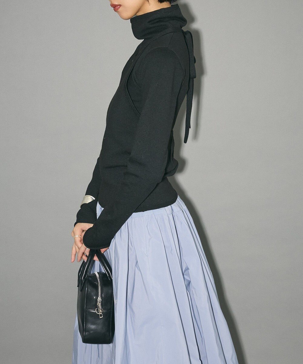 Green Parks ハイネックニット＋カシュクールニット 