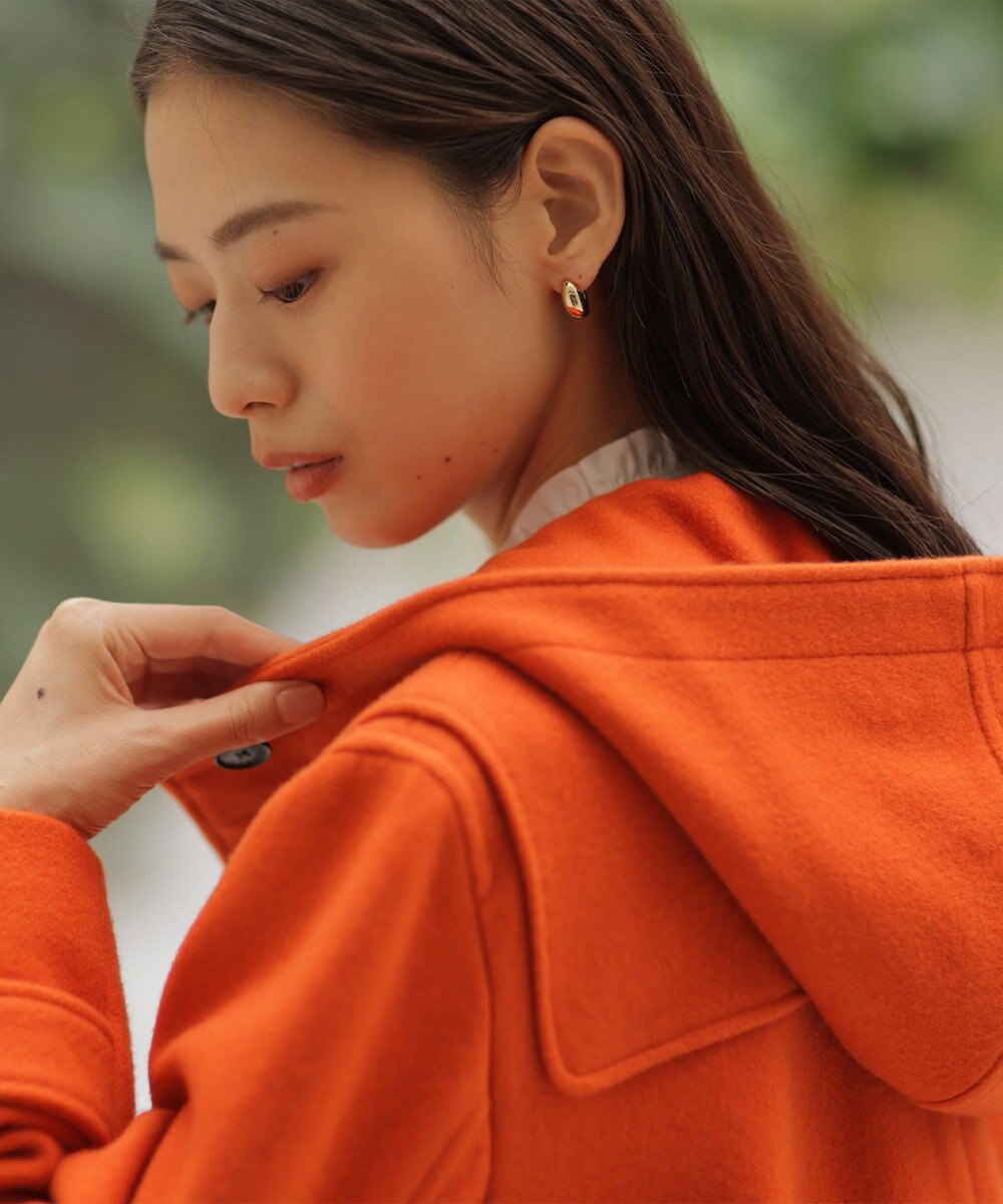 J.PRESS LADIES Jackal 140sソフトメルトン ダッフルコート 