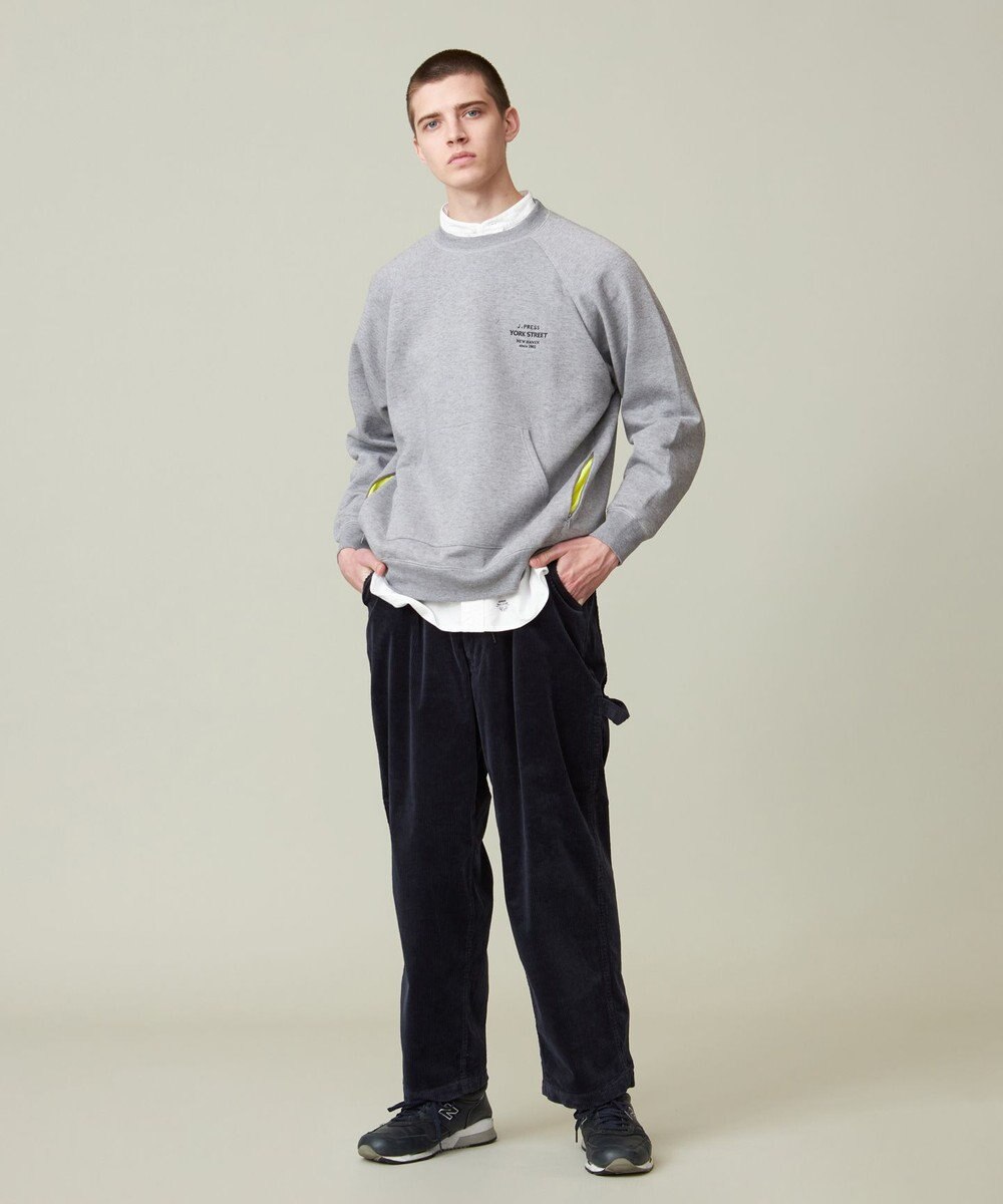 J.PRESS YORK STREET 【UNISEX】クルーネック プルオーバー スウェット 