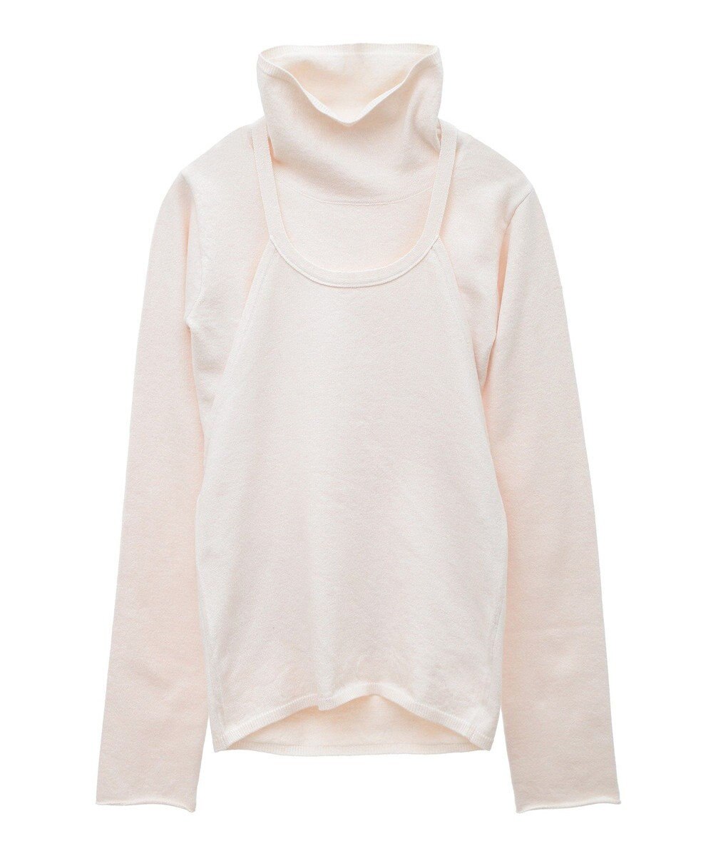 Green Parks ハイネックニット＋カシュクールニット 