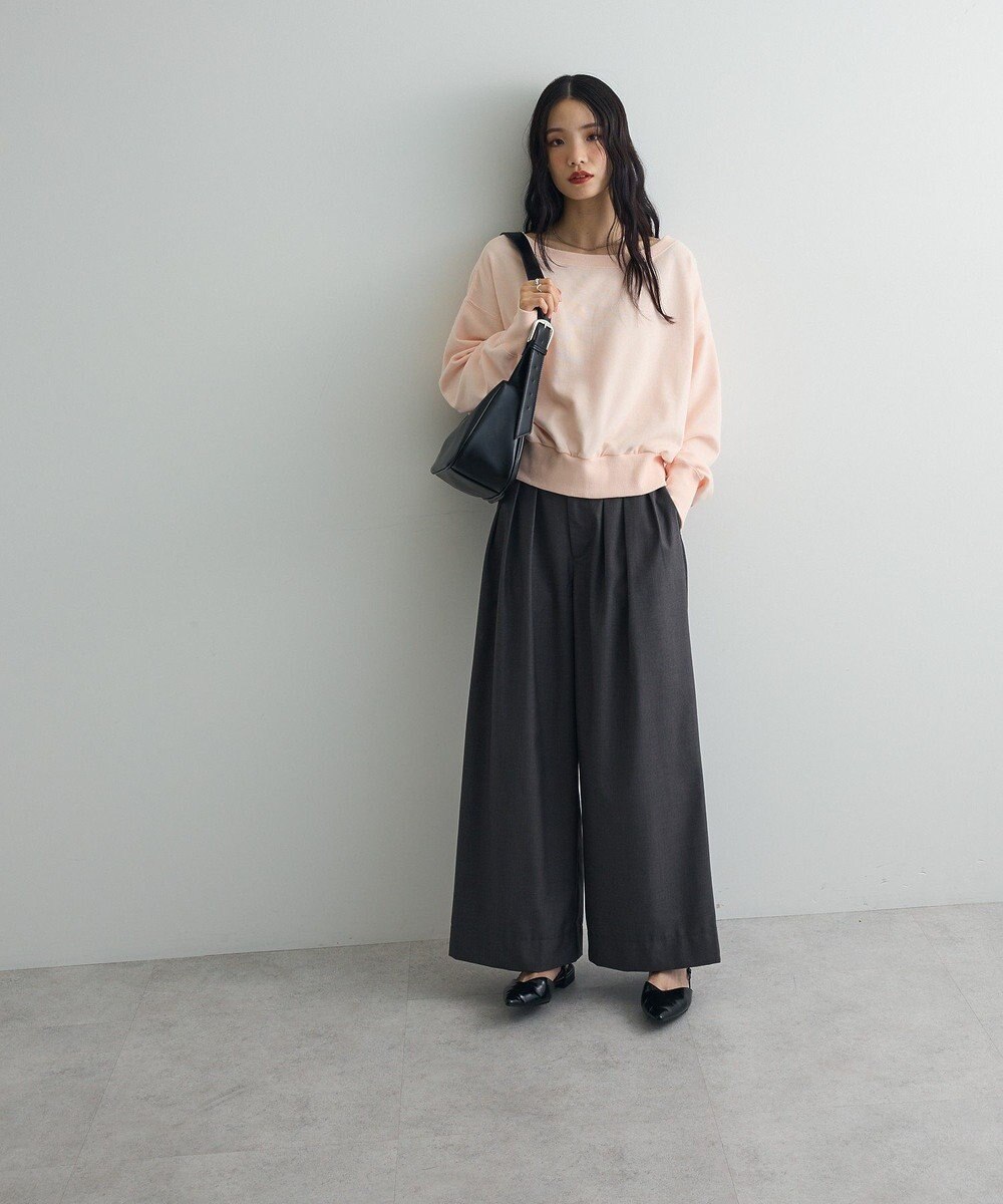 Green Parks オフショルスウェット 