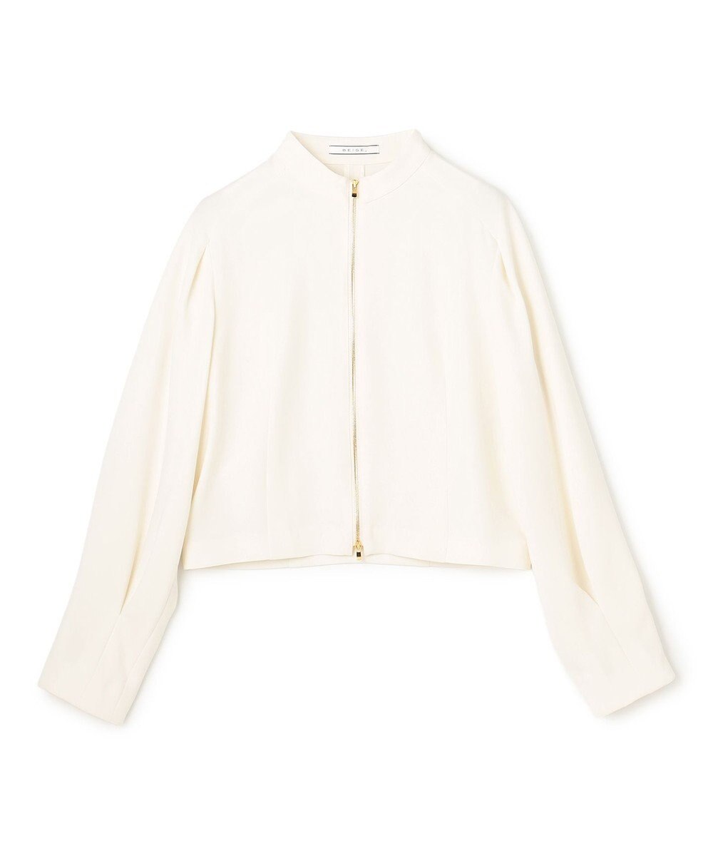 BEIGE， RUE / ドライタッチコンパクトブルゾン 